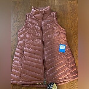 NWT - Columbia longline puffer vest/jacket see measurements